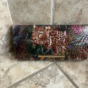 Brahmin Acadia ombré Multicolor Animal Print Wallet ady